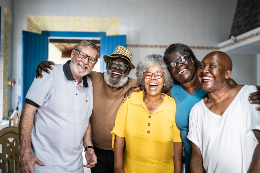 Group of seniors together 