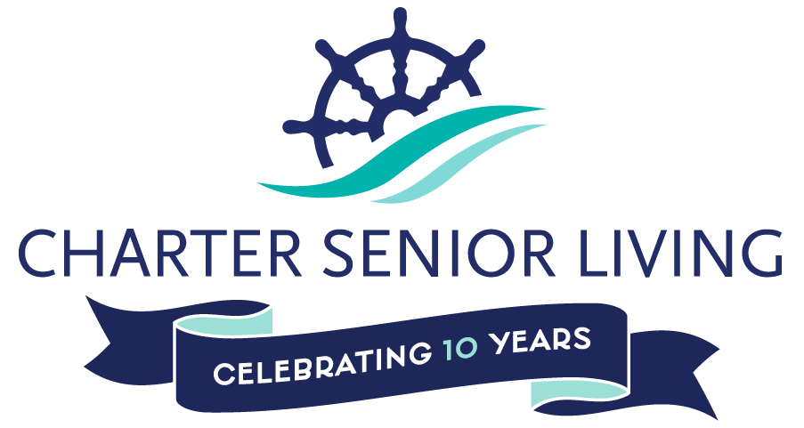 Charter Senior Living Anniversary Logo